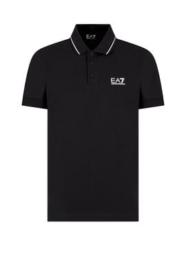 Polo Emporio Armani EA7 schwarz für Herren