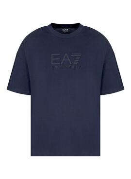 T-Shirt Emporio Armani EA7 in Marineblau für Herren