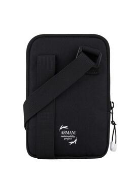 Tasche Emporio Armani EA7 Schulter schwarz für Herren