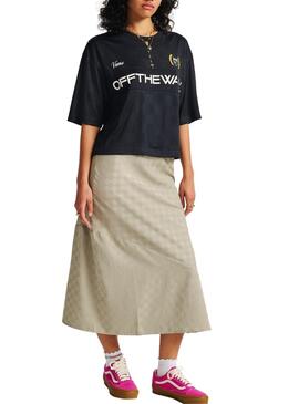 T-Shirt Vans Stevies schwarz für Damen.