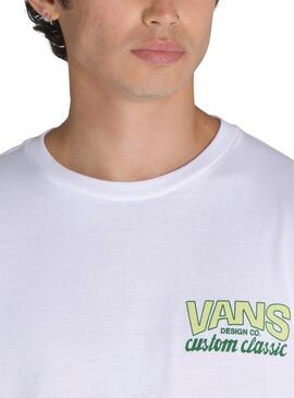 Weißes Vans Shop Front T-Shirt für Herren