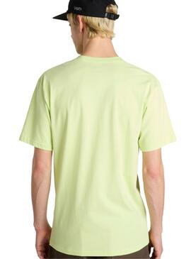 Grünes Vans Times Up T-Shirt für Herren