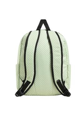 Rucksack Vans Old Skool Check grün für Damen und Herren