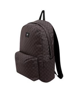 Rucksack Vans Old Skool Check braun für Damen und Herren