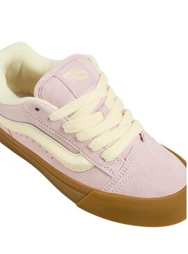 Turnschuhe Vans Knu Skool rosa für Damen.