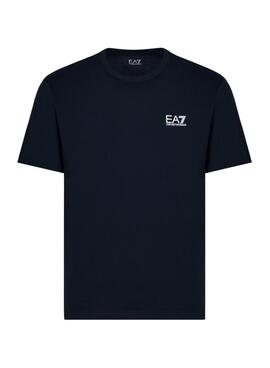 T-Shirt Emporio Armani EA7 Core Identity Navy für Herren