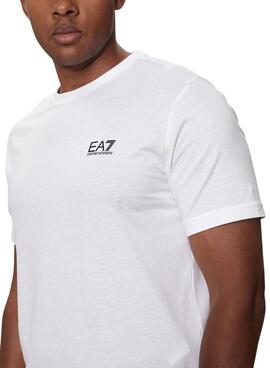 T-Shirt Emporio Armani EA7 Core Identity Weiß für Herren