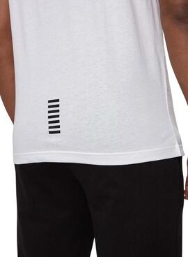 T-Shirt Emporio Armani EA7 Core Identity Weiß für Herren