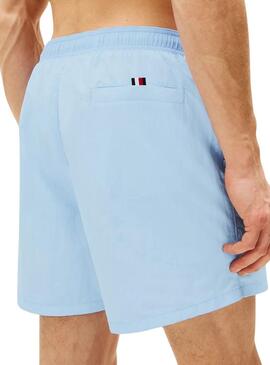 Badeshorts Tommy Hilfiger Drawsting Hellblau für Herren