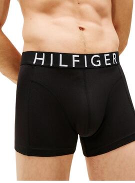 Herrenunterwäsche Tommy Hilfiger Logo Schwarz