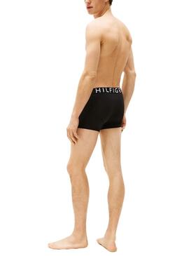 Herrenunterwäsche Tommy Hilfiger Logo Schwarz