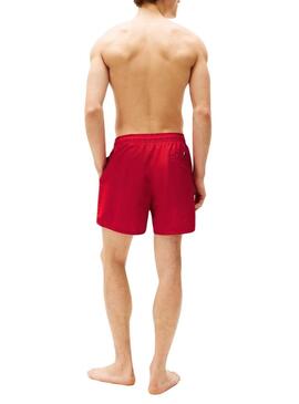 Badehose Tommy Hilfiger Medium Drawsting rot für Herren