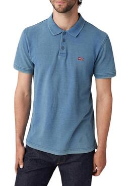 Polo Levi's Housemark blau für Herren