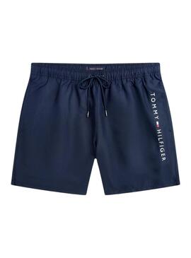 Badehose Tommy Hilfiger Medium Drawsting in Marineblau für Herren