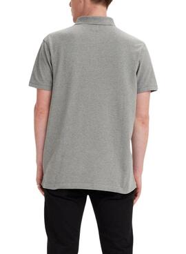 Polo Levi's Housemark grau für Herren