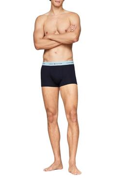 Pack Boxers Tommy Hilfiger marineblau für Herren.