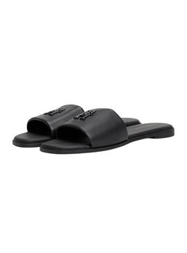 Sandalen Tommy Hilfiger Logo Schwarz für Damen