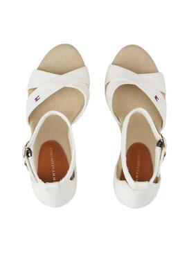 Sandalen Tommy Hilfiger Espadrilles in Weiß für Damen.
