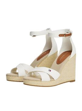 Sandalen Tommy Hilfiger Espadrilles in Weiß für Damen.