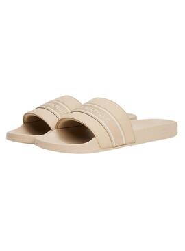 Flip-Flops Tommy Hilfiger Poolside beige für Damen