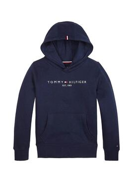 Sweatshirt Tommy Hilfiger Essential Marine Blau Ju