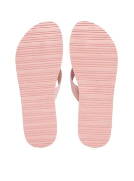 Tommy Hilfiger Webbing Flip-Flops in Rosa für Frauen