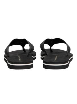 Tommy Hilfiger Webbing Flip-Flops in Schwarz für Frauen