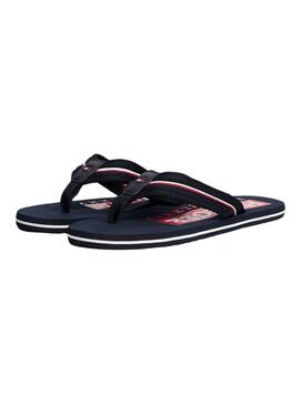 Tommy Hilfiger Corporate Flip-Flops Marineblau für Herren