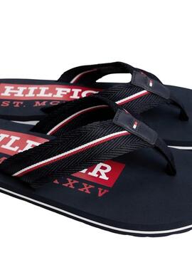Tommy Hilfiger Corporate Flip-Flops Marineblau für Herren