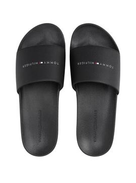 HILIFGER NYC POOL SLIDE Schwarz