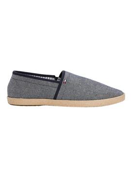 Espadrilles Tommy Hilfiger Chambray Marineblau für Männer.