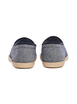 Espadrilles Tommy Hilfiger Chambray Marineblau für Männer.