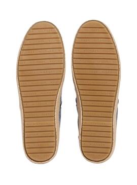 Espadrilles Tommy Hilfiger Chambray Marineblau für Männer.
