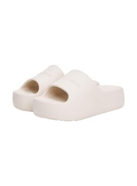 Sandalen Tommy Jeans Chunky Pool weiß für Frauen