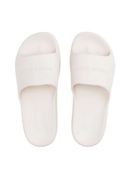 Sandalen Tommy Jeans Chunky Pool weiß für Frauen