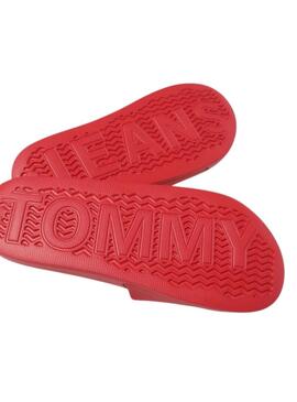 Flip flops Tommy Jeans Pool Slide  in Rot für Frauen