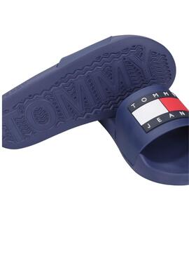 Flip-Flops Tommy Jeans Pool Slide blau für Frauen