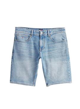 Bermudas Tommy Jeans Scanton helle Jeans für Männer.