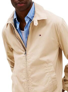  JacketTommy Hilfiger Beige-Steppmantel für Herren