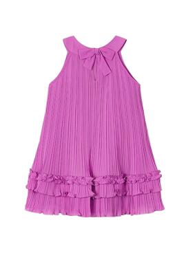 Kleid Mayoral in Rosa für Mädchen, plissiert.