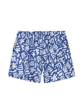 Swimsuit bermuda  Mayoral  blau gedruckt  Shorts  für Jungen