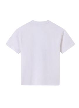 T-shirt Mayoral Landschaft weiß für Jungen
