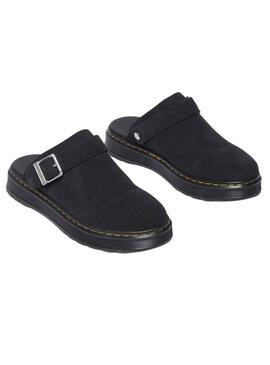 Maultier Dr. Martens Brookline Schwarz für Frauen.