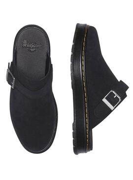 Maultier Dr. Martens Brookline Schwarz für Frauen.