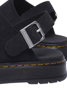 Maultier Dr. Martens Brookline Schwarz für Frauen.