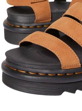 Sandalen Dr. Martens Blaire braun für Frauen