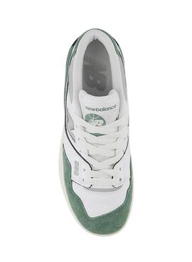 Turnschuhe New Balance GSB550 weiß grün Kinder