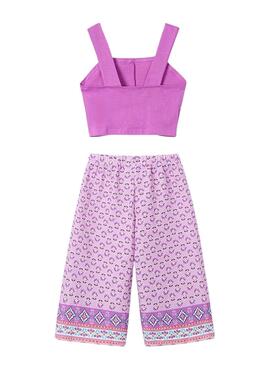 Set Mayoral Mädchen mit bedruckter Hose und Top