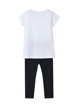 Set Mayoral Leggings und bedrucktes Mädchen-T-Shirt