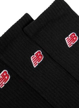 Socken New Balance Logo Schwarz für Kinder